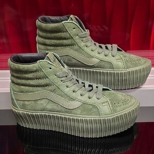 Vans Sk8-Hi Reissue 3 Platform Army Green – Men’s 6.5 / Women’s 8 – New